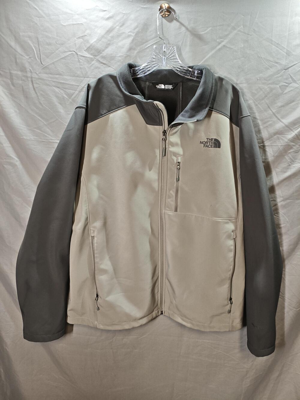 North Face Jacket Mens XL WindWall Softshell Full Zip Hiking Outdoors